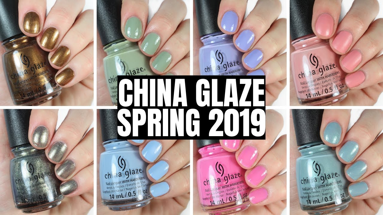 China Glaze Spring 2019 The Arrangement Review | Elizabeth Anne