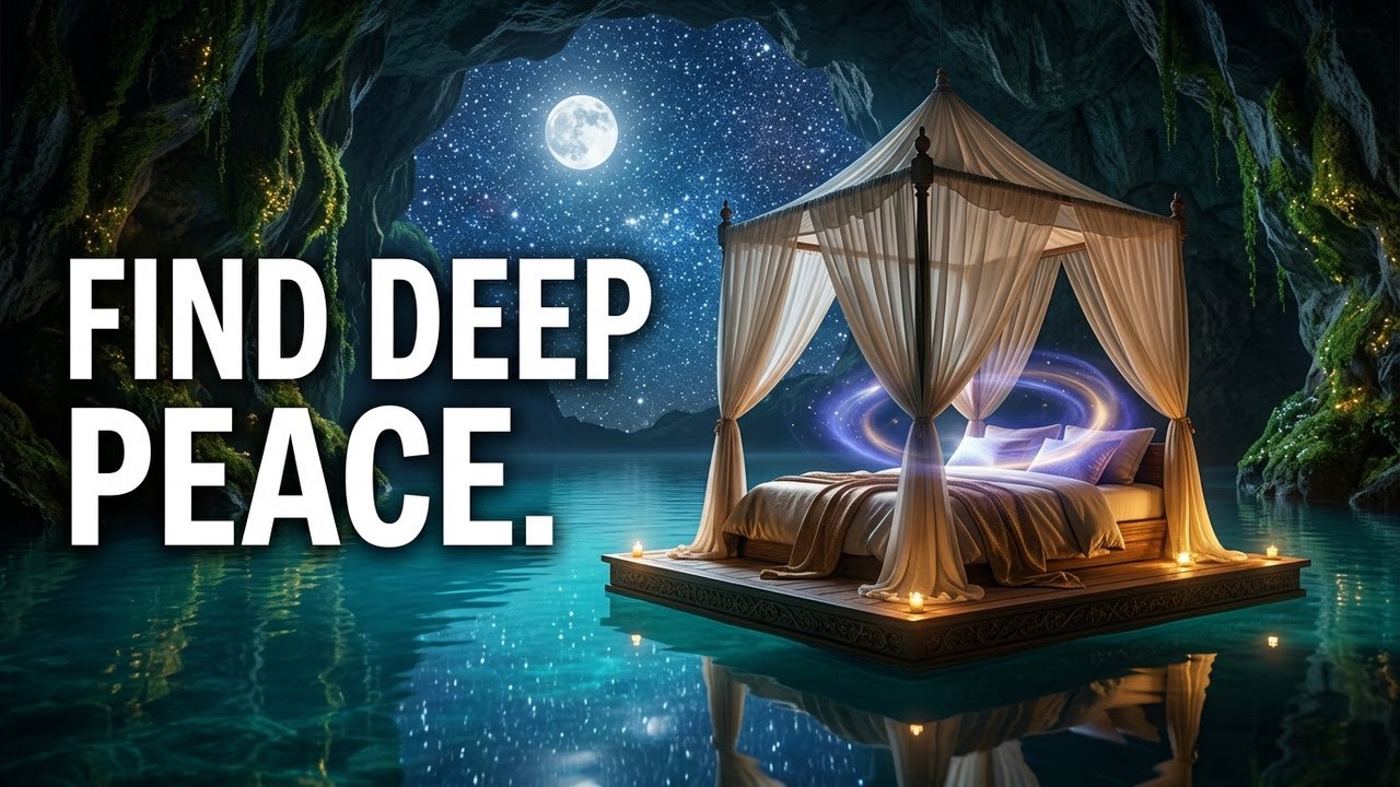 Hidden Starlit Lagoon  — It Feels Impossible to Worry in a Place So Peaceful (Sleep Hypnosis)
