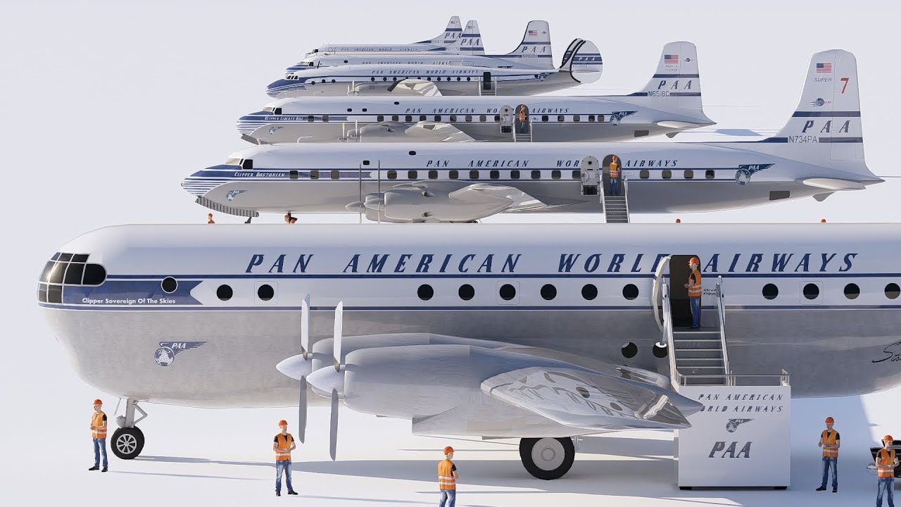 Pan Am 1950's Fleet Showcase