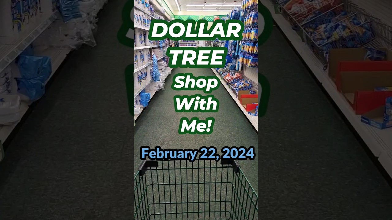 DOLLAR TREE Shop With Me!  February 22, 2024