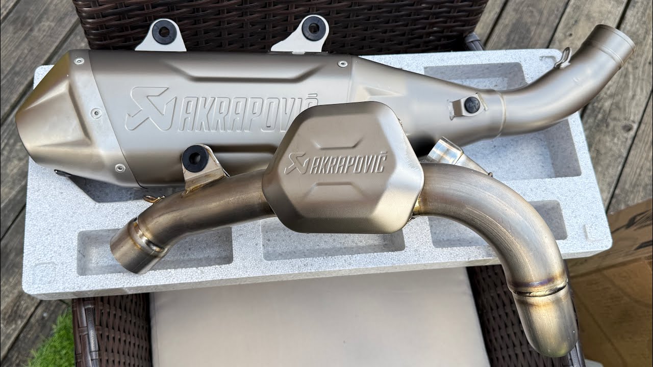Akrapovic Evolution Exhaust System For KTM 450 SMR Full Titanium 