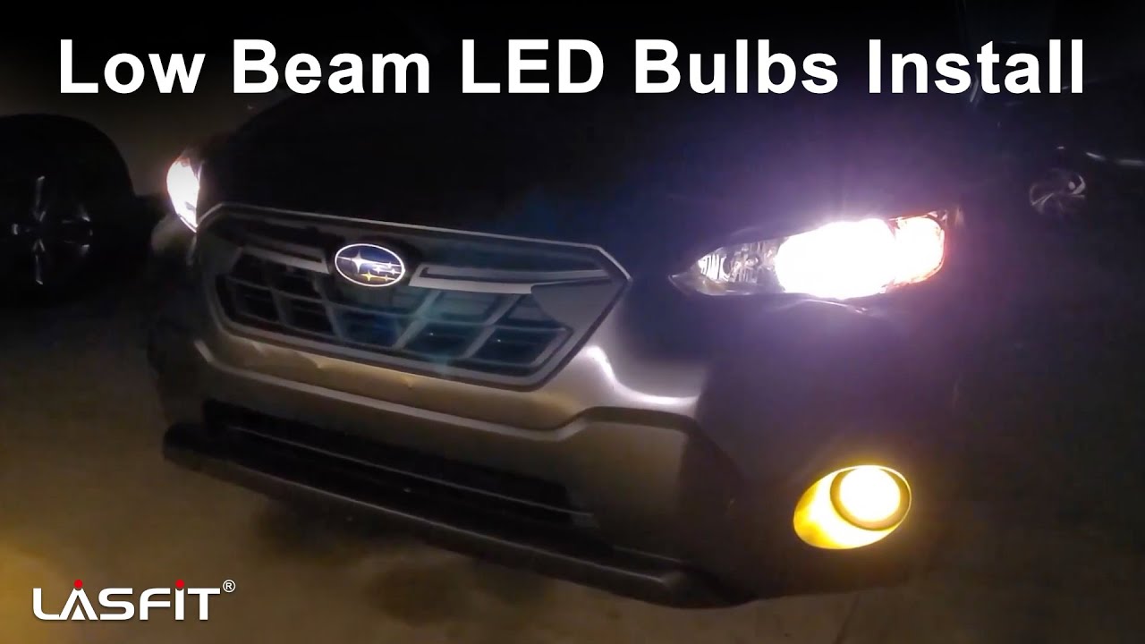 2021 Subaru Crosstrek Sport | How to replace low beams with H11 LED bulbs