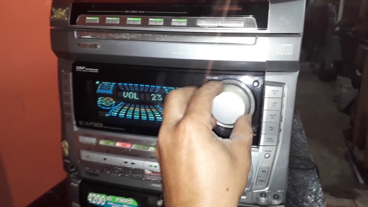 Consertando volume do Aiwa f969