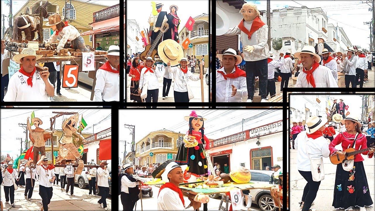 Desfile de andas, cultura y folclor. Puente nacional.