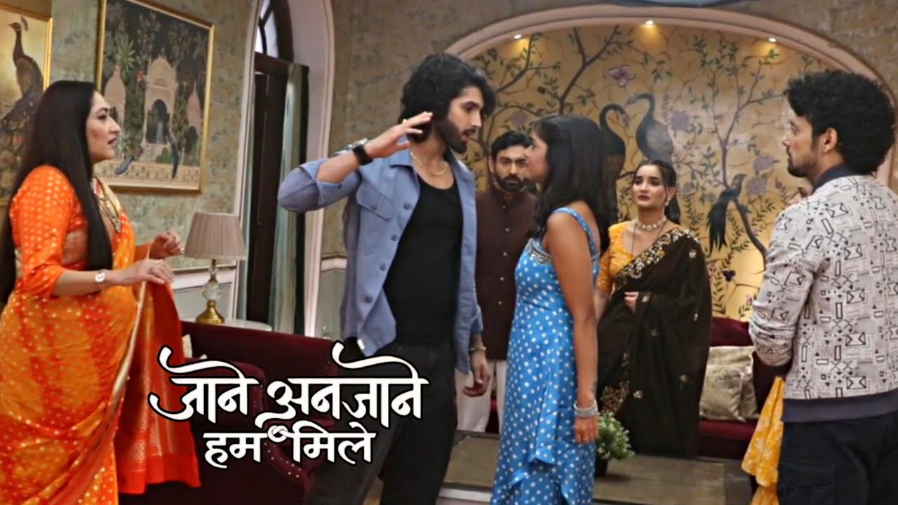 Jane Anjane Hum Mile | Raghav ने गुस्से में Unnati पे उठाया हाथ | On Location 