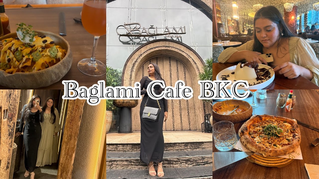 Baglami Cafe In BKC VLOG || Happy Birthday to you Jenny 💖🎀 || 
