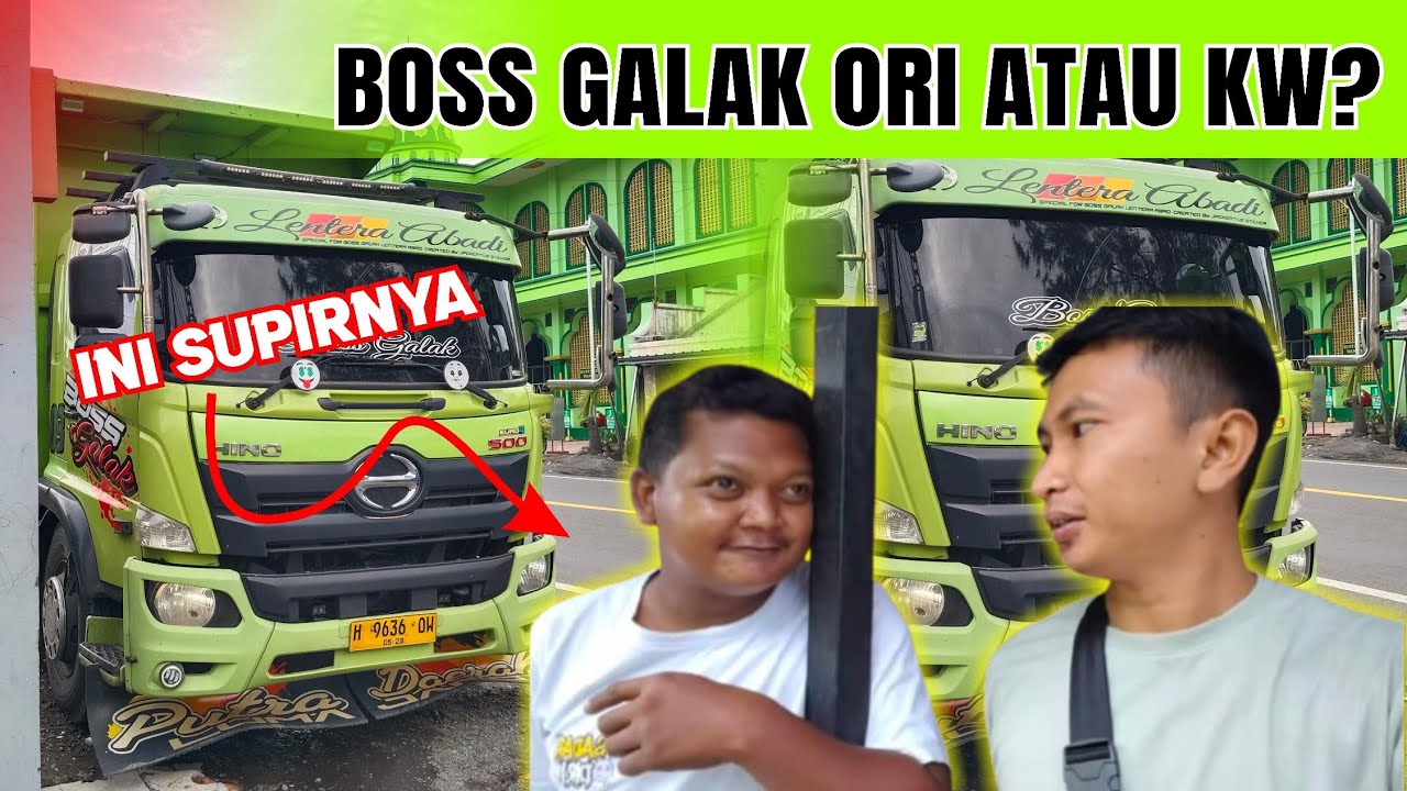 BENARKAH INI TRONTON TERBARU BOSS GALAK BOS JUMHARI?