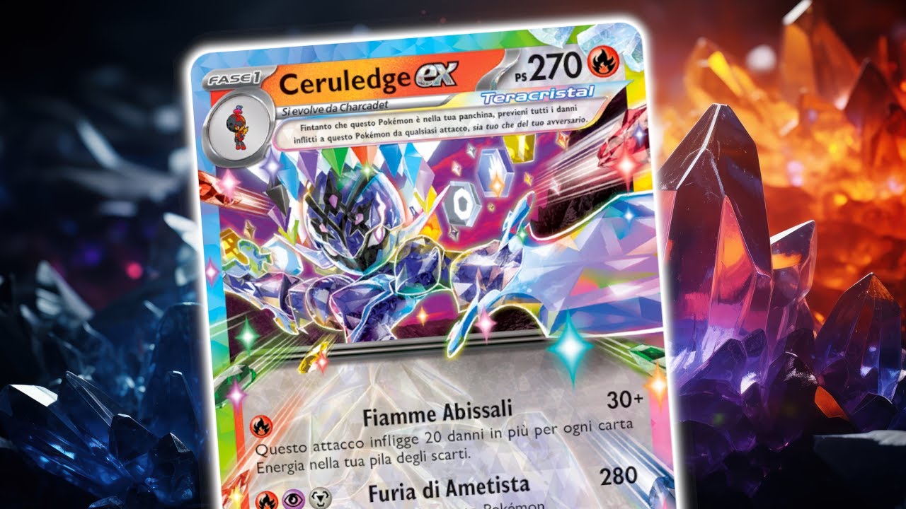 CERULEDGE EX, il mazzo più divertente di SCINTILLE FOLGORANTI! | Pokemon TCG Surging Sparks Deck