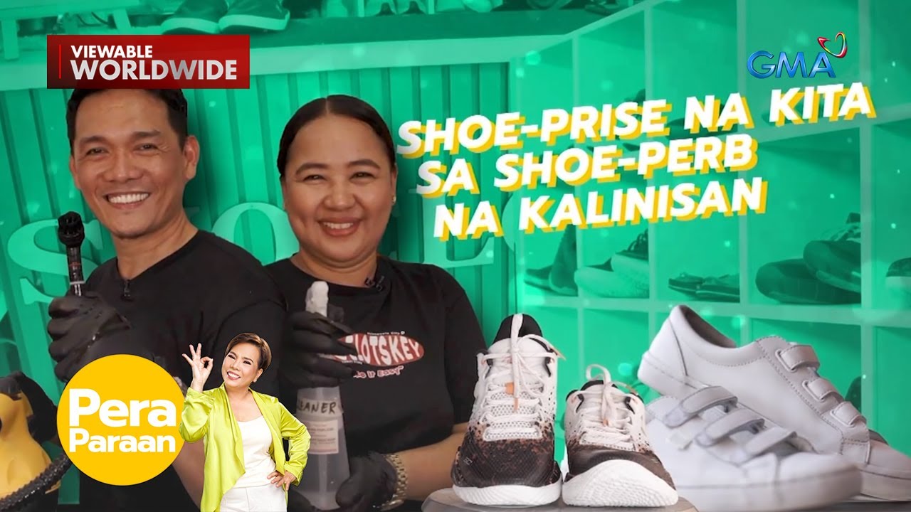 Shoe cleaning business na may Php 5,000 na puhunan, kumikita ng Php 100,000 kada buwan | Pera Paraan