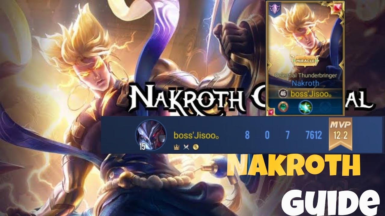 NAKROTH NEW SKIN | Nakroth Guide | AoV | 傳說對決 | RoV | Liên Quân Mobile