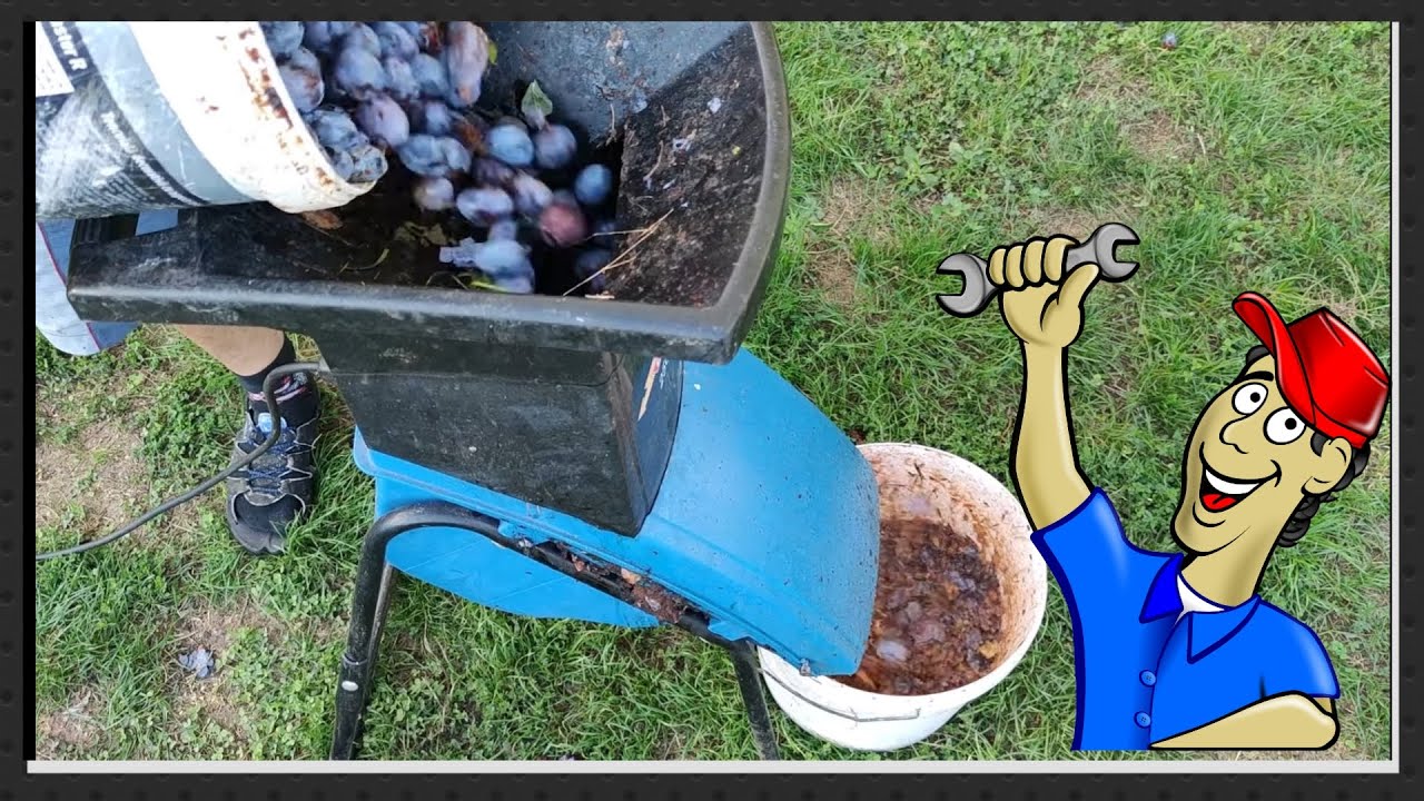 Tocătoare de fructe, din tocătoare de crengi !!!!!