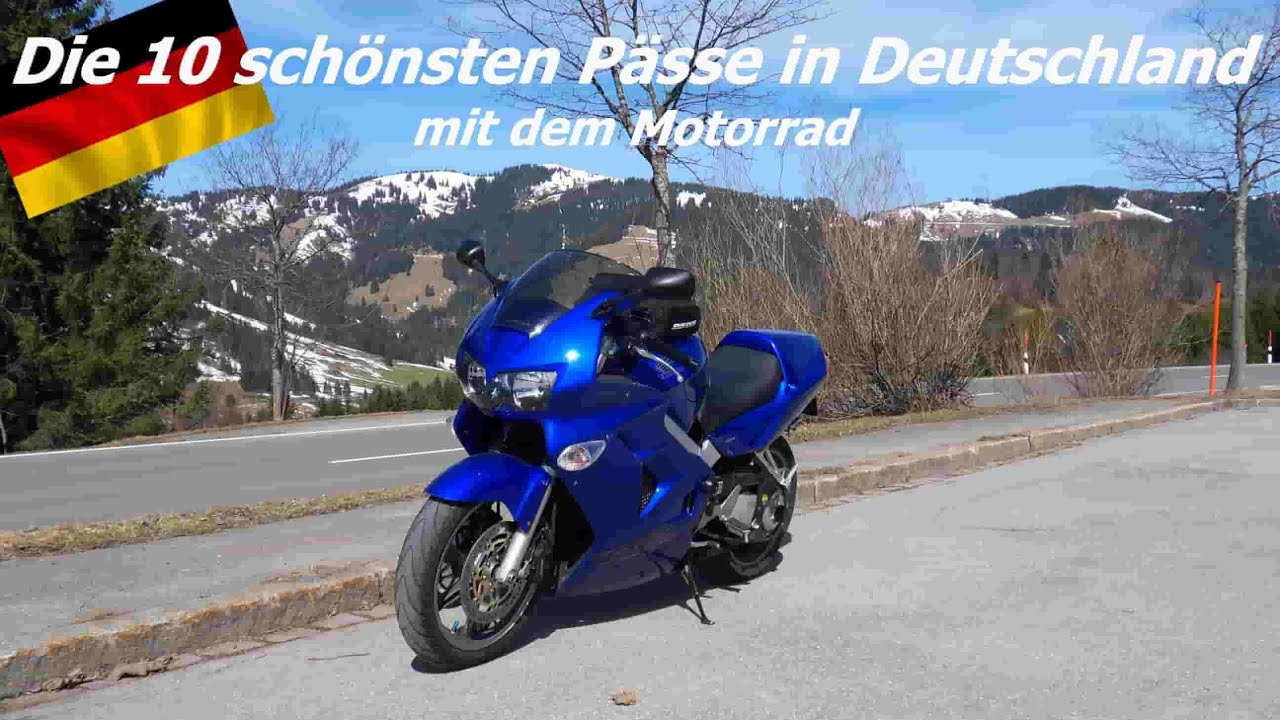 Die 10 sch&ouml;nsten P&auml;sse in Deutschland mit dem Motorrad, Biking in Germany