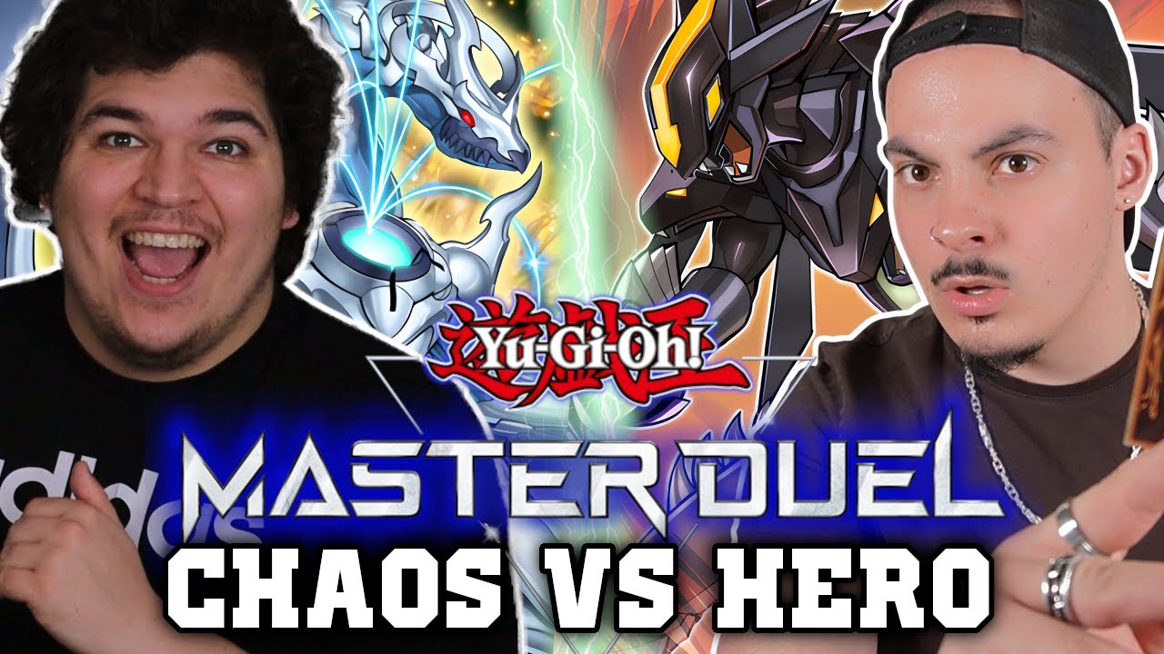 Yu-Gi-Oh! HEROES vs CHAOS DRAGON STRUCTURE DECK DUELL in Yugioh MASTER DUEL