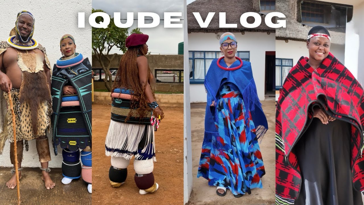 IQUDE VLOG | A Ndebele wife during a traditional ceremony.