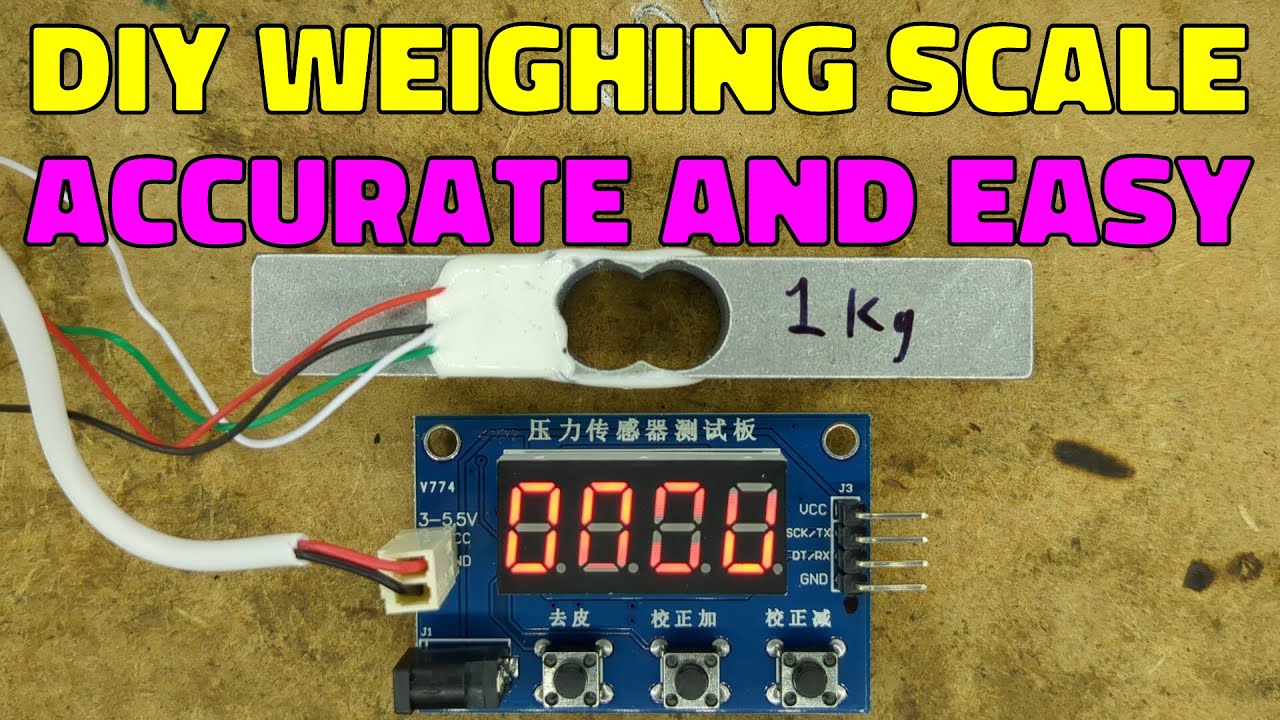 How weighing scales work, and how to make your own