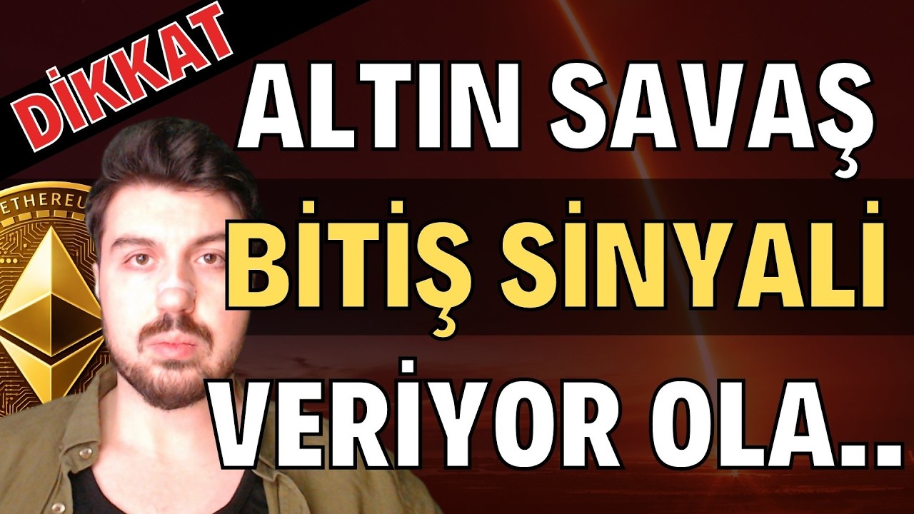 O Varlığın D&uuml;ş&uuml;ş&uuml; Savaşın Erken Bitiş Sinyalini Vermiş Olabi...(Bitcoin Altcoin Genel Borsa Analizi)