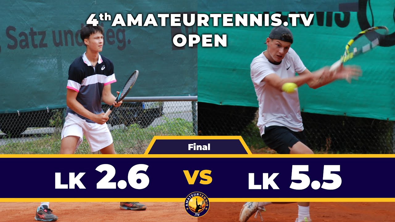 🎾 FINAL | Nicolas (LK 2,6) vs Yannis (LK 5,5) | 4. ATTV Open | NTRP 5.5