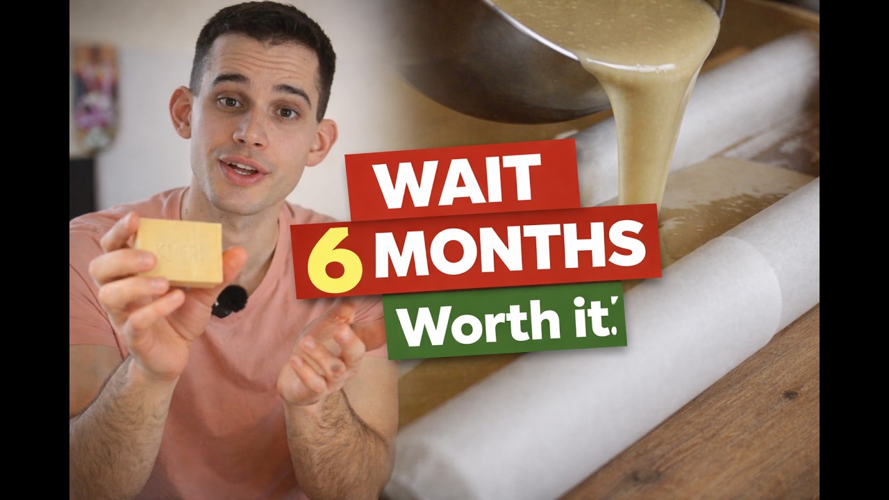 The Gentlest Soap You'll Ever Make (But You Have to Wait 6 Months)