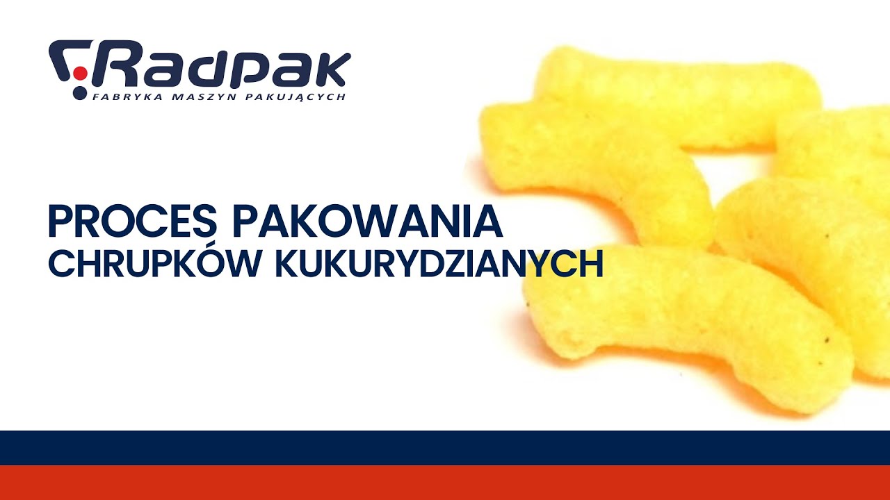 Pionowa maszyna pakująca RM-32AC | chrupki kukurydziane | RADPAK