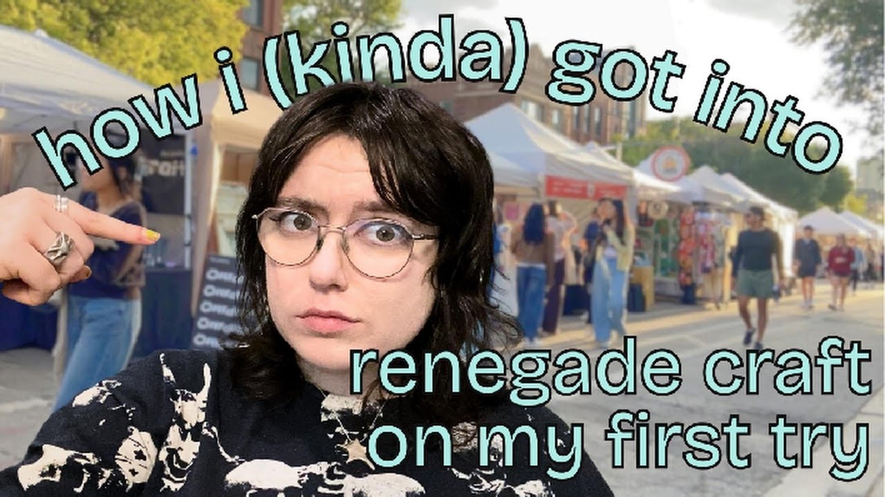 How I (kinda) got into Renegade Craft Fair on my first try | tips so you can too!