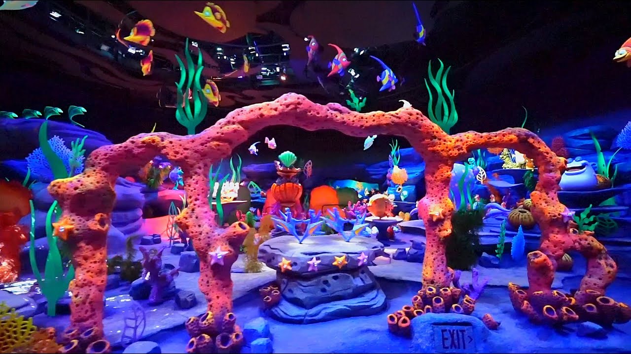 [December 2021] The Little Mermaid Ride - Ariel's Undersea Adventure Disney California Adventure