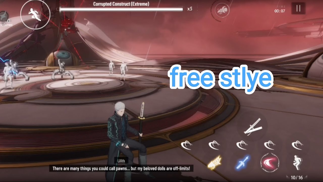 PGR Vergil with free stlye stage 