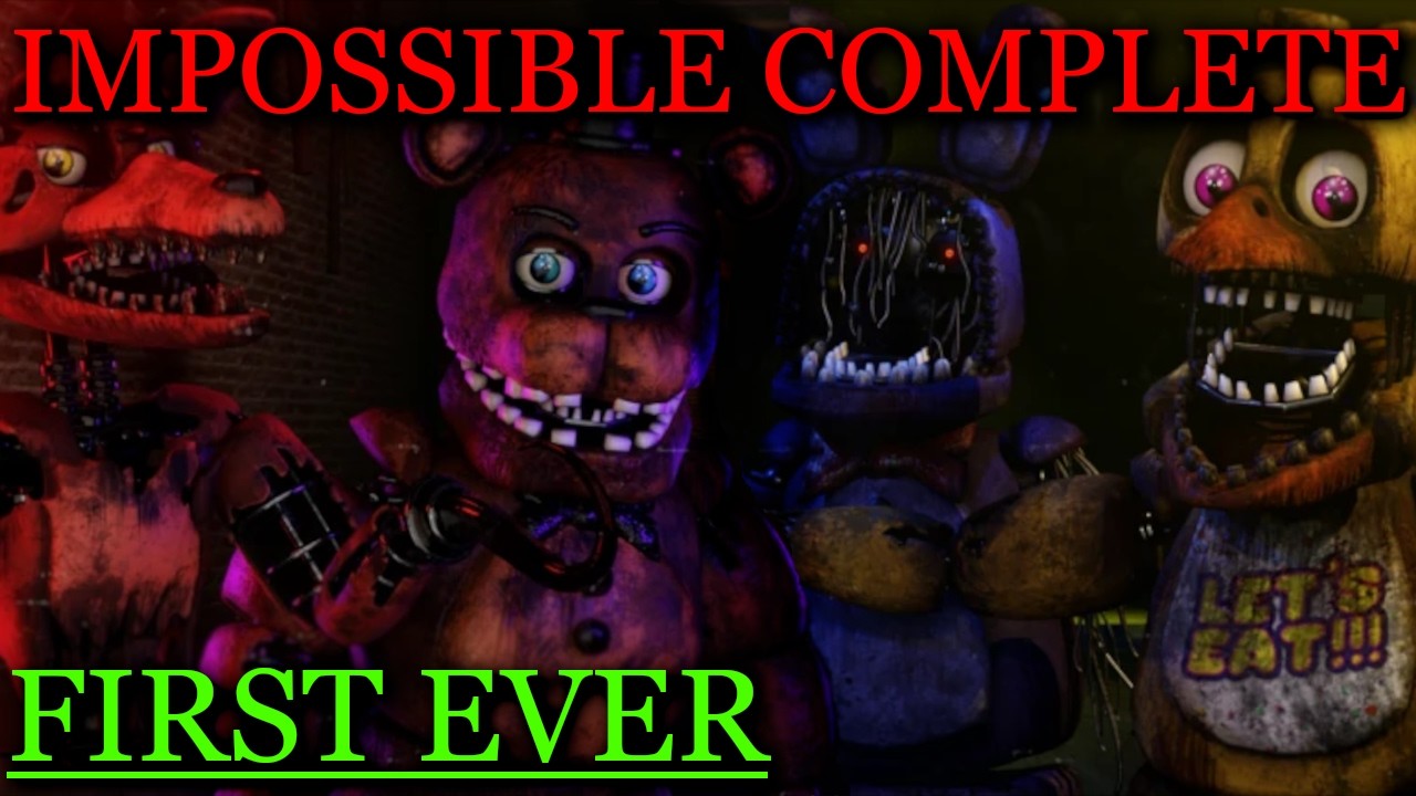 FNAF: Eternal Nights | IMPOSSIBLE challenge COMPLETED SOLO