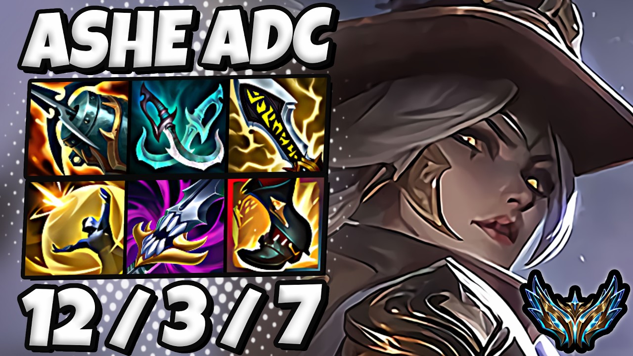 Ashe vs Jhin [ ADC ] Patch 25.23 Korea Challenger 1233 LP