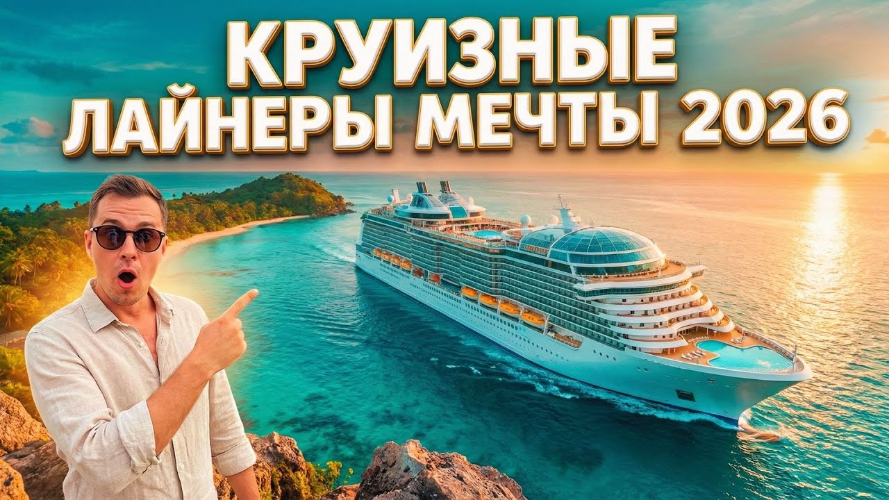7 Новых Круизных Лайнеров, Которые Стоит Забронировать в 2026 Году