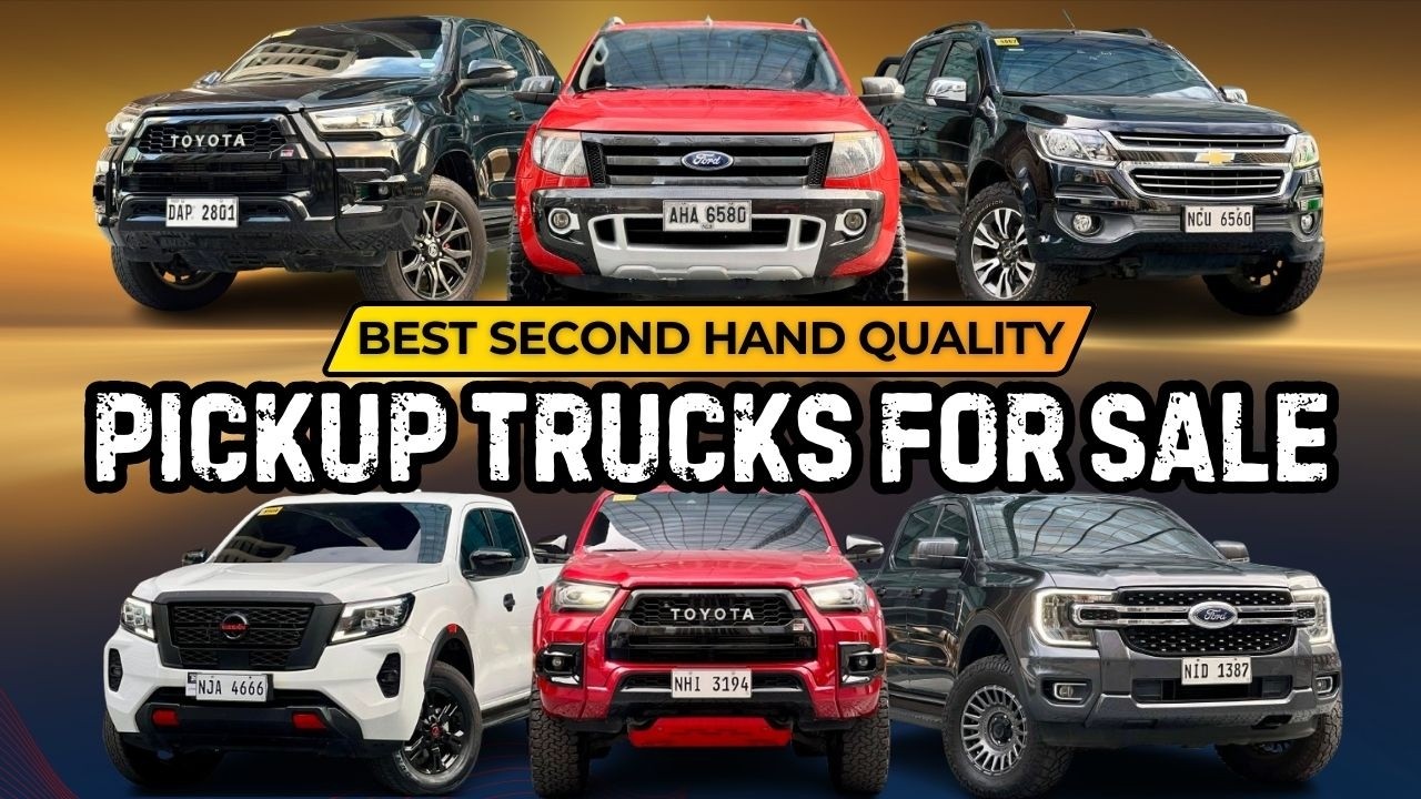 Best Used Pickup Trucks For Sale | Second Hand Cars Available Now!