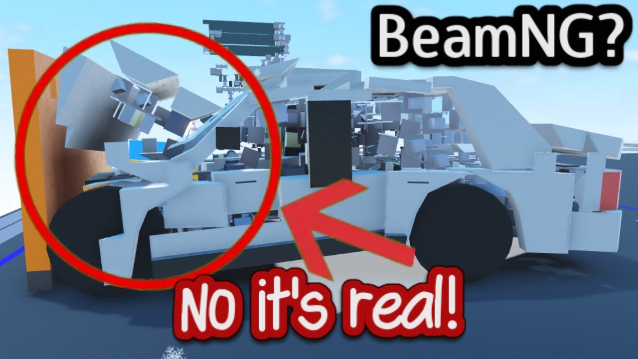 BeamNG in Roblox Plane Crazy [Part 3]