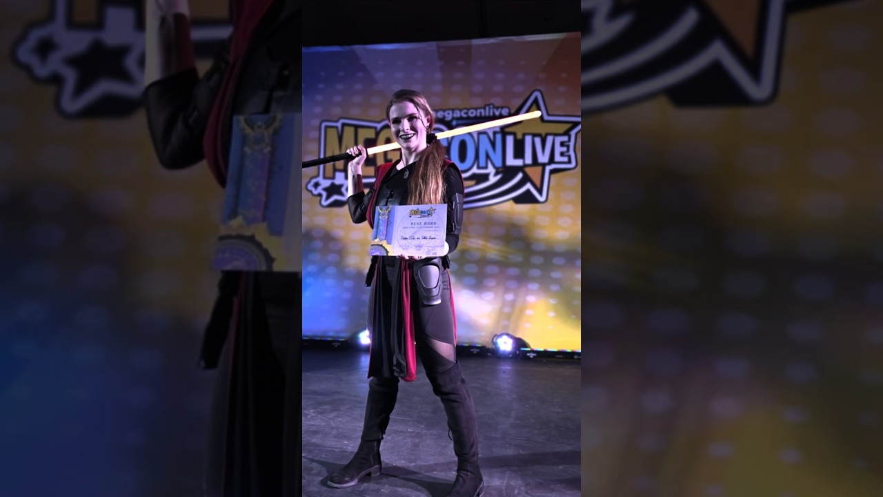 Победа Пиппы в косплей-маскараде на MEGACON LIVE LONDON Comic Con #cosplay #comiccon #megacon