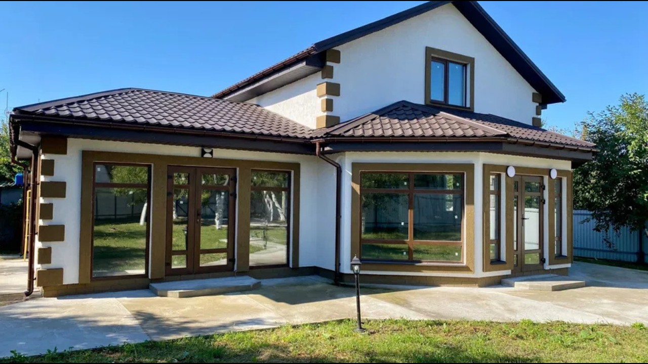 Будинок біля Києва за 53 000$? Панорамні вікна, газ і сад — ідеальна дача або житло!