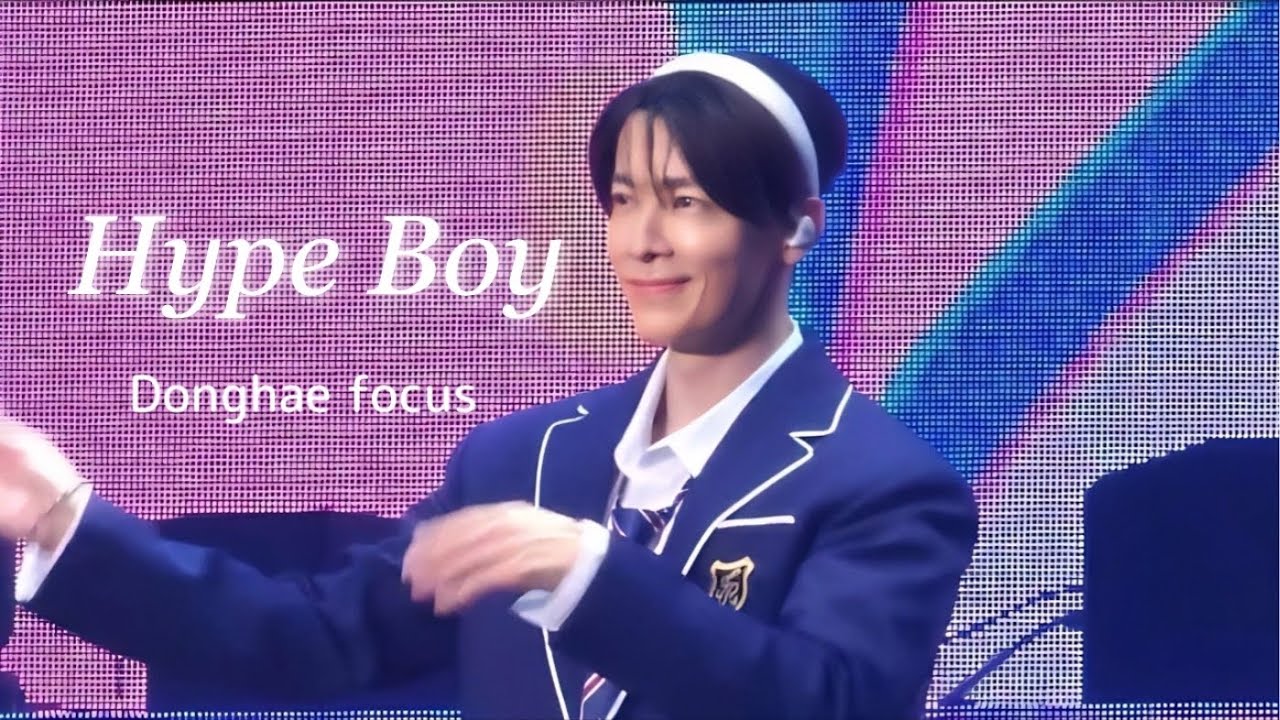 4k 240622 슈퍼쇼 spin off - hype boy(동해 focus)