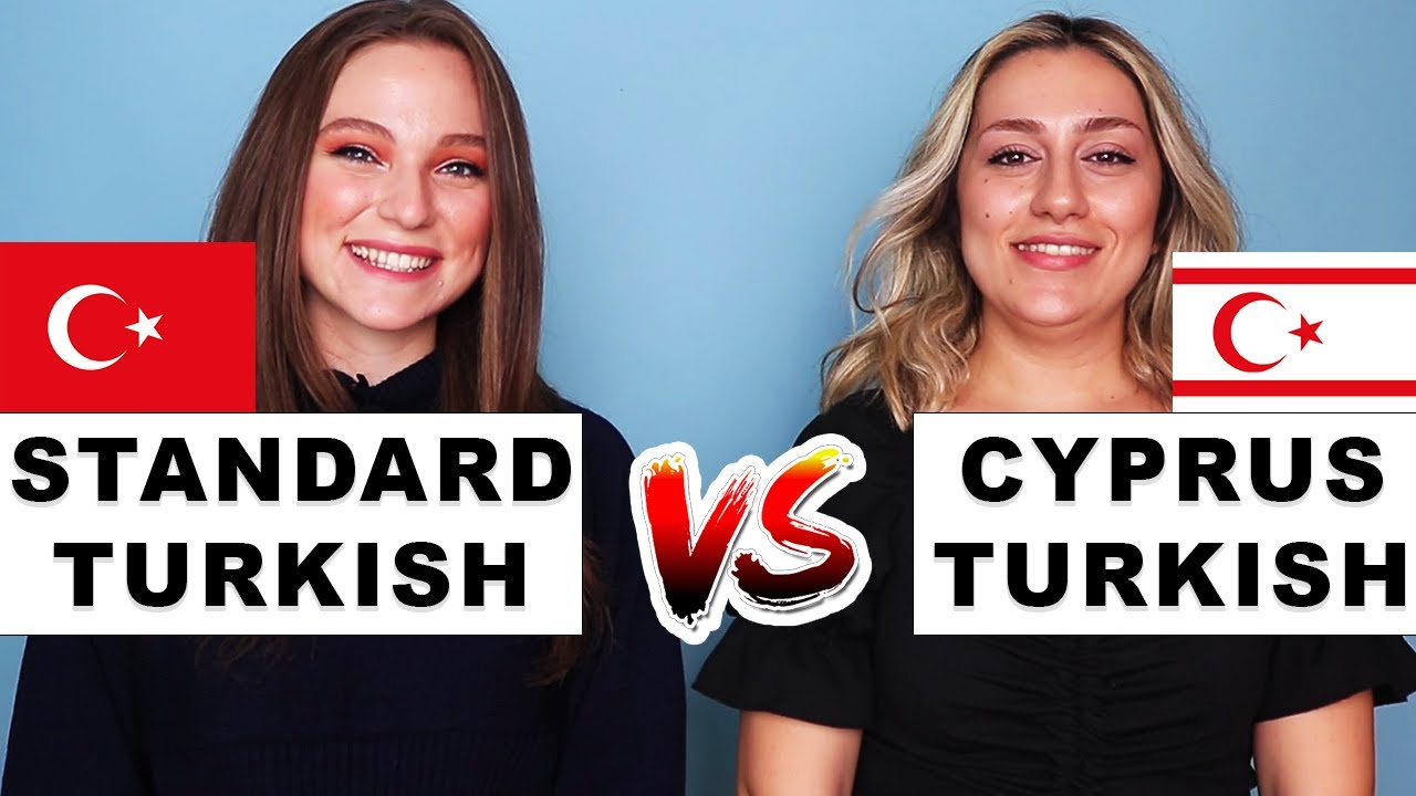 Стандартный турецкий VS кипрский турецкий! Сравнение диалектов
