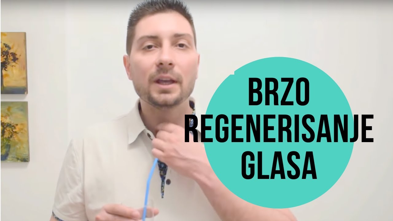Kako da brze regenerisete glas nakon pevanja