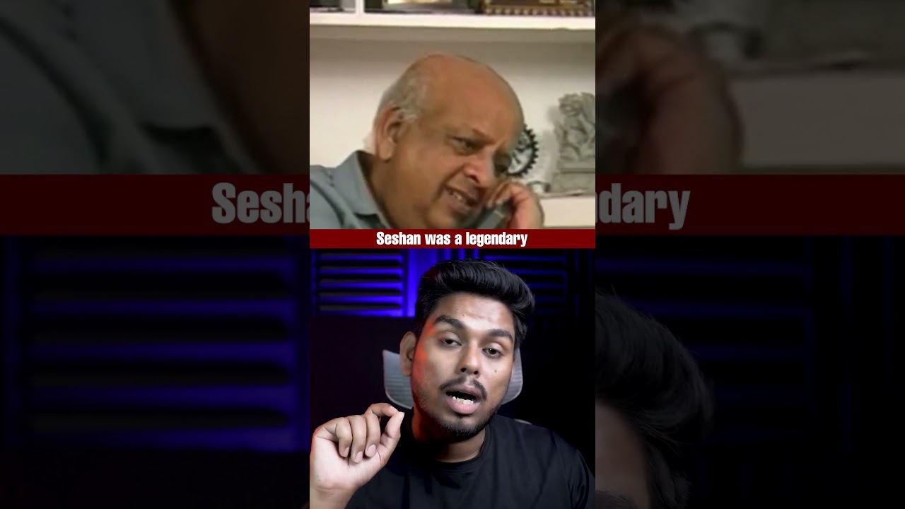 T.N. Seshan was a fearless Chief Election Commissioner