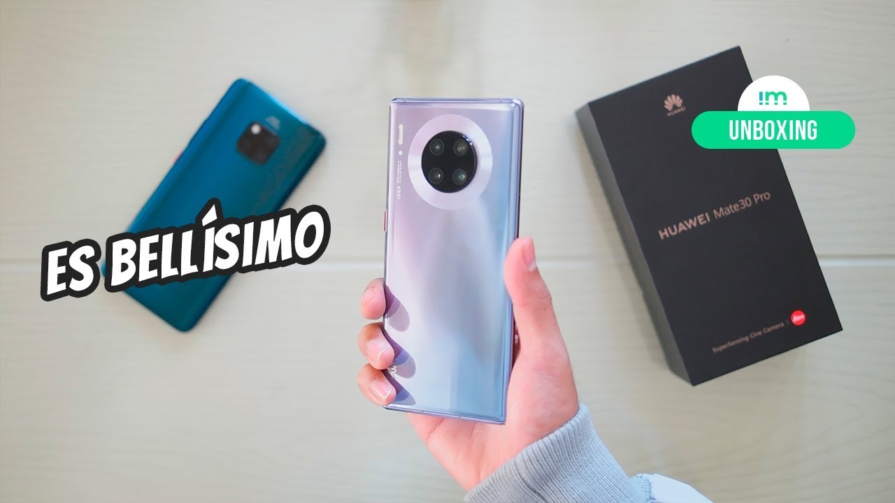 POR FIN tengo el Huawei Mate 30 Pro | Unboxing en español