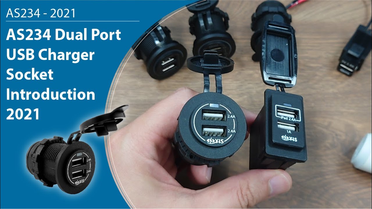 AS234 Dual Port USB Charger Socket Introduction 2021