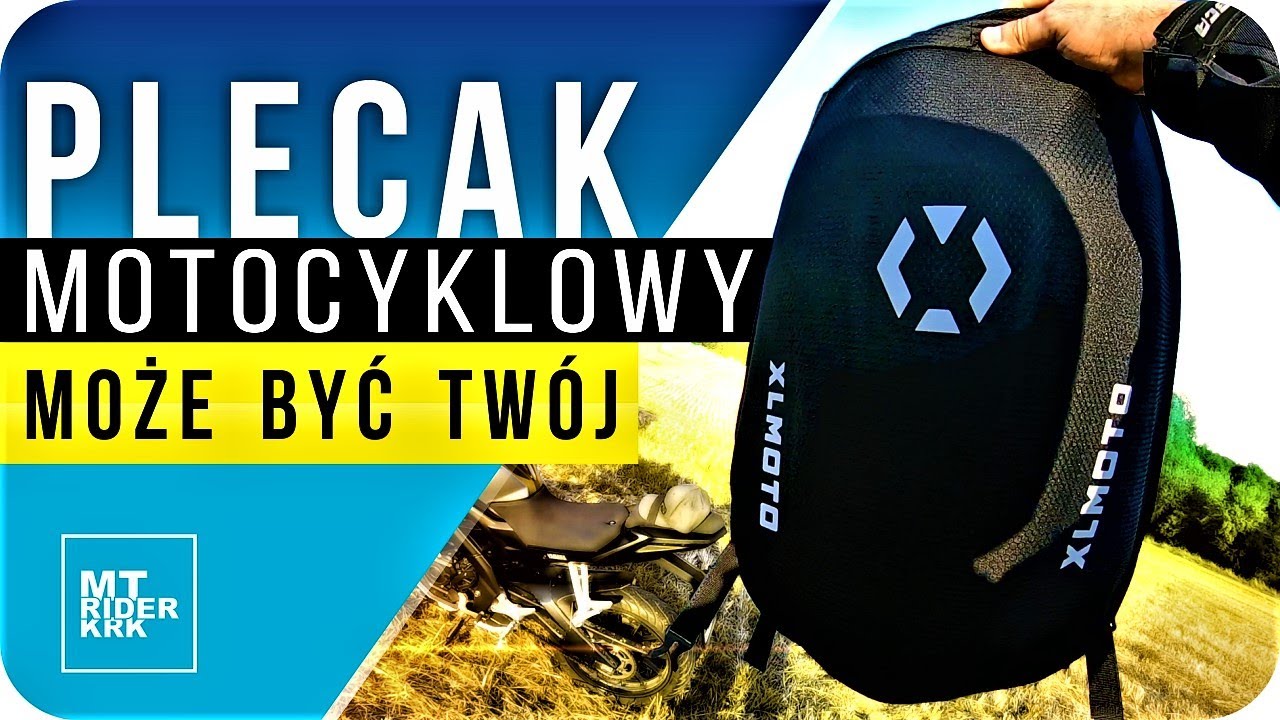 Plecak motocyklowy XLMOTO 🔥 Konkurs ZAKOŃCZONY 🔥