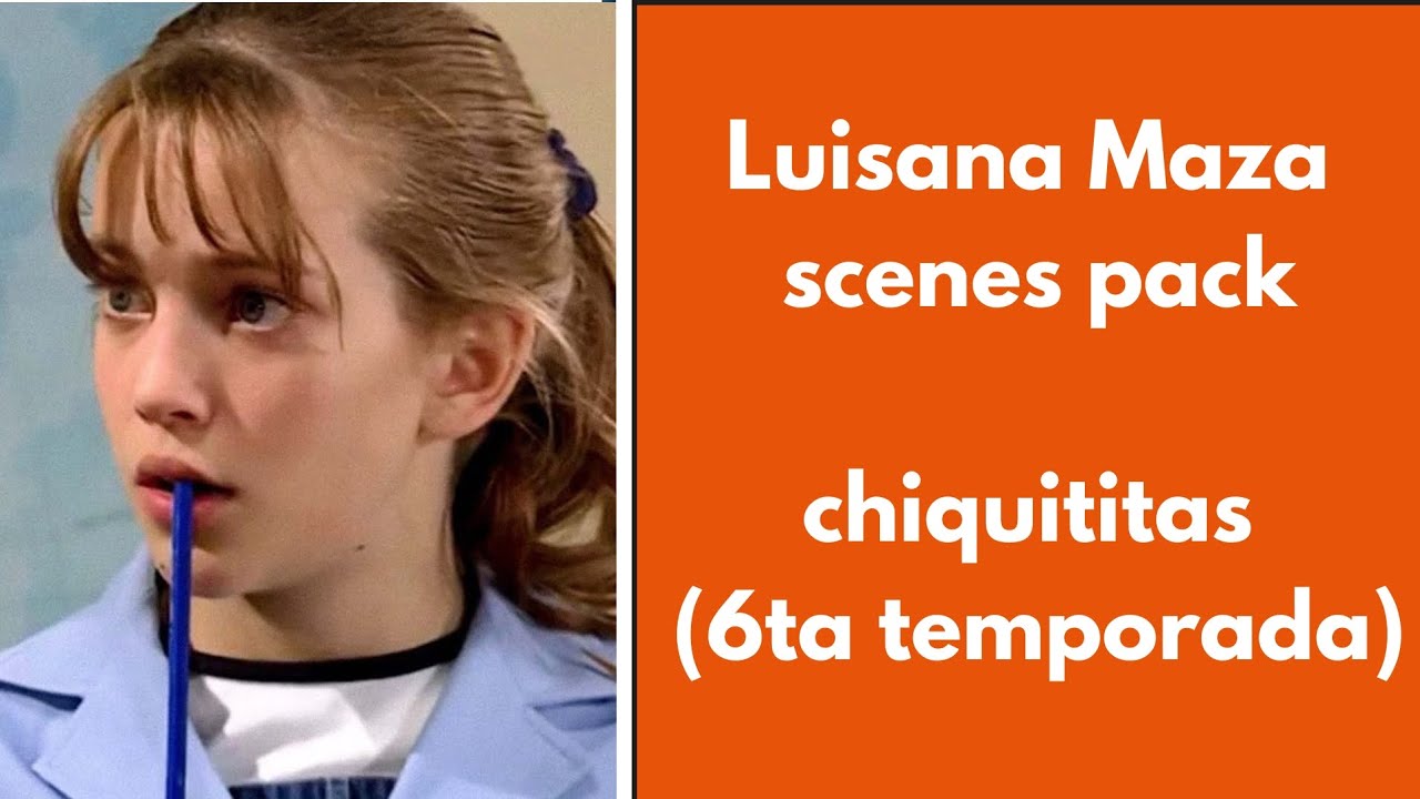 Luisana Maza scenes pack 💗 chiquititas 2000 (6ta temporada)