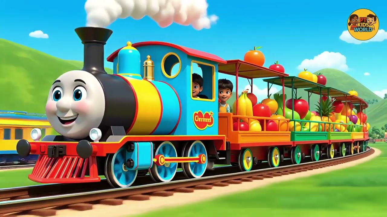 Choo-Choo Fruit Train Song!