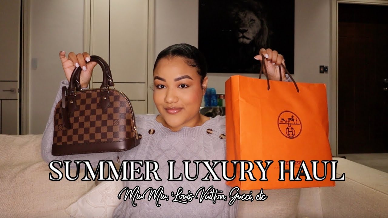 Summer Luxury Haul: Miu Miu, Gucci, Fendi, Prada, Louis Vuitton, Jimmy Choo + More! | Gypsi