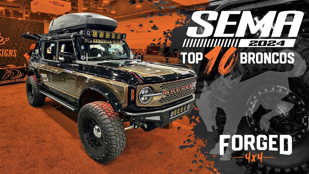 Top 10 Ford Broncos at SEMA SHOW 2024! | Unbelievable Custom Builds You Can’t Miss