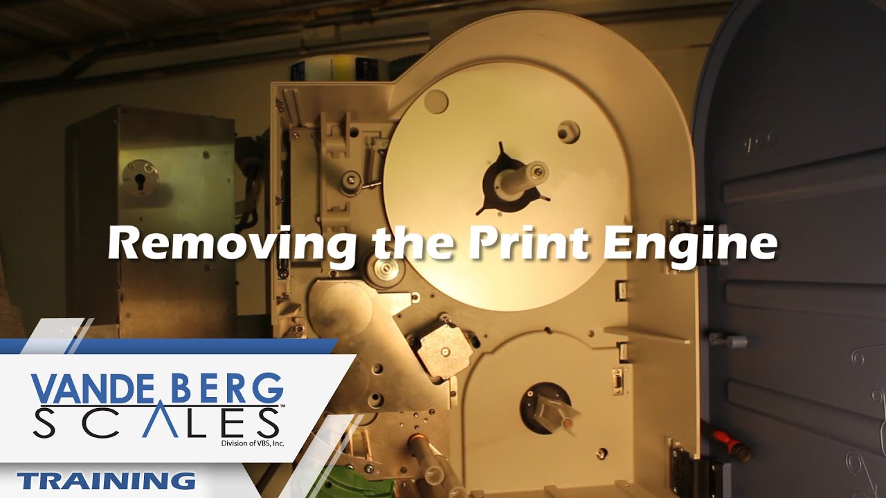 Bizerba GLM-e Weigh Price Labeler Training: How to Remove & Replace a Printhead