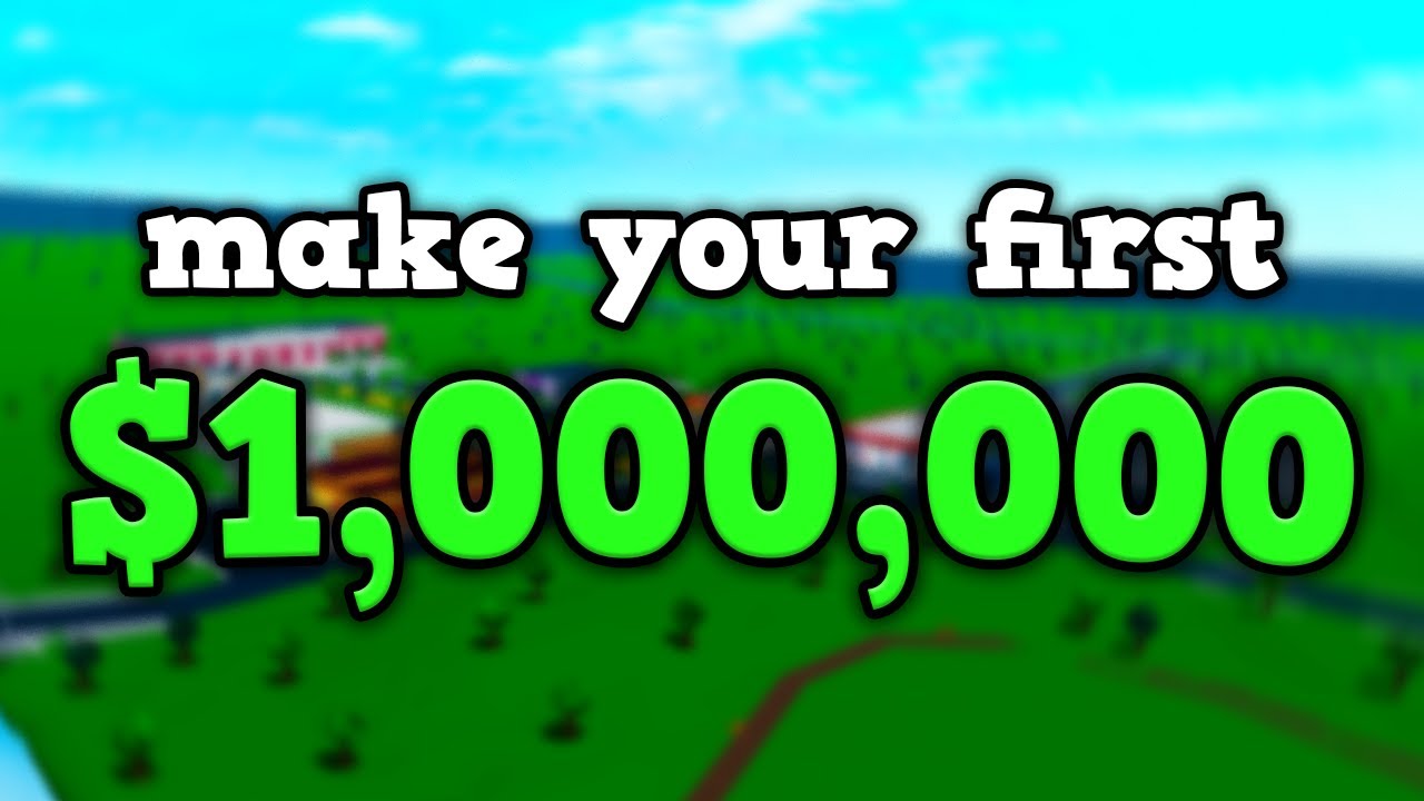 How To Make Your First $1M In Bloxburg!