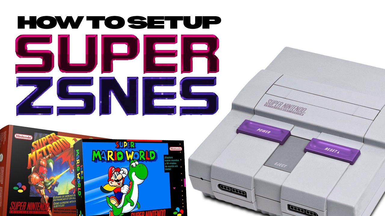 Руководство по настройке эмулятора Super ZSNES для SNES (2026 год)