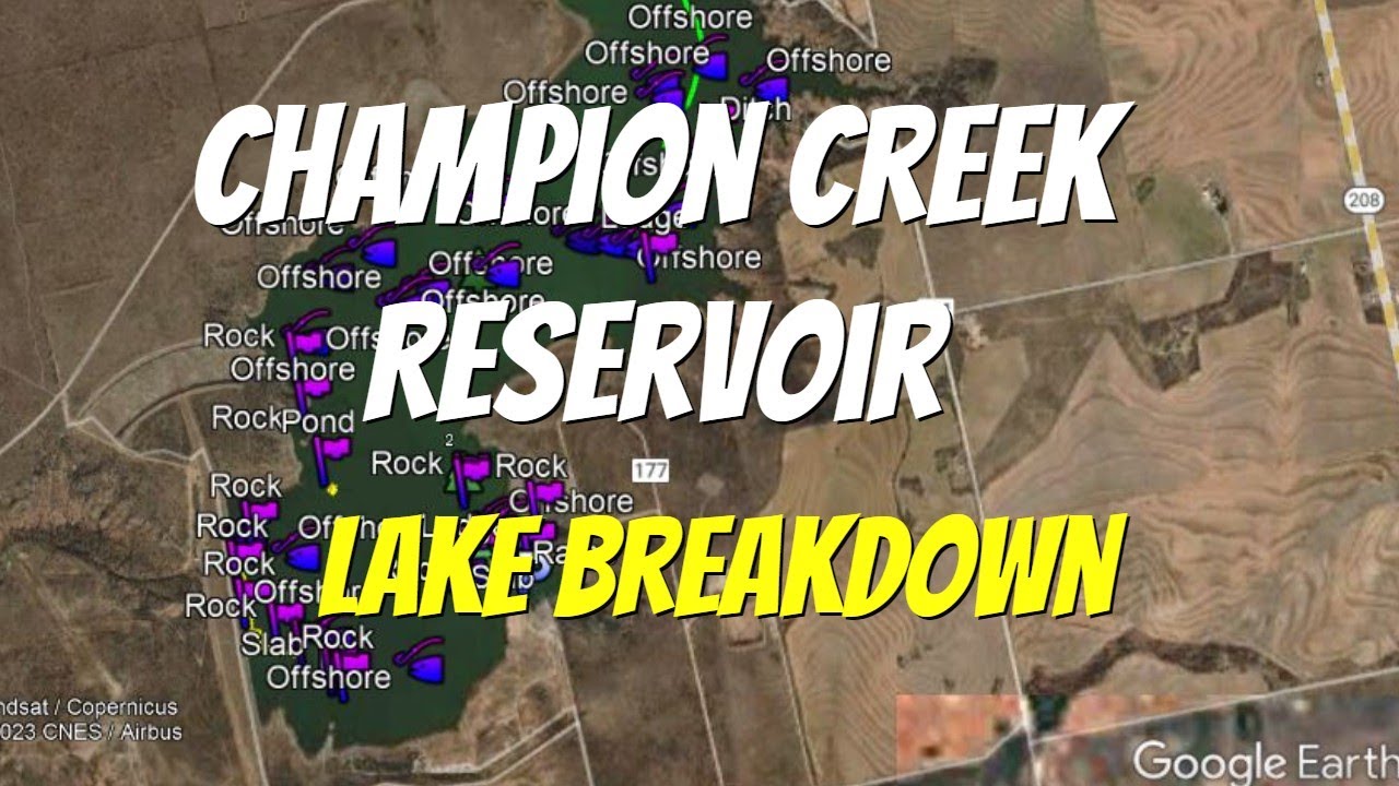 Champion Creek - TX - Full Lake Breakdown