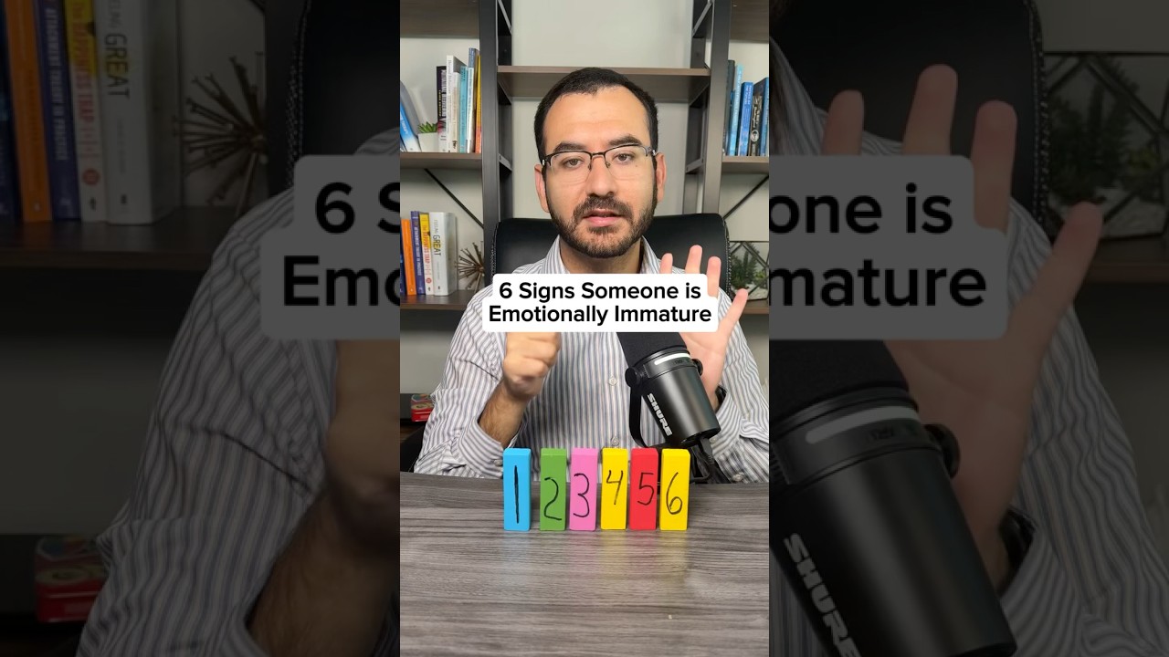 6 Signs Someone is Emotionally Immature