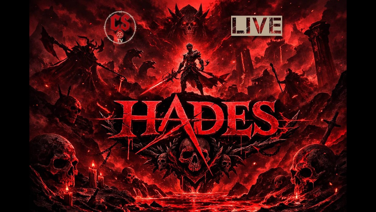 🔴 HADES LIVE 🔥 First Descent into Hell, Can We Escape?